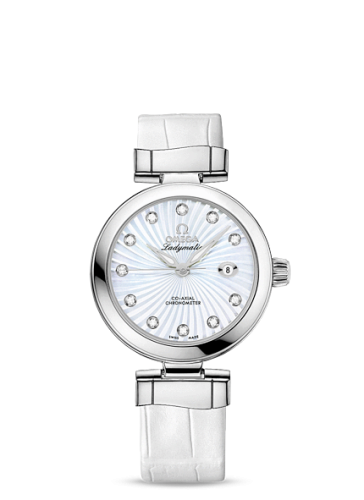 Omega LadyMatic Co-Axial 34 Stainless Steel / MOP